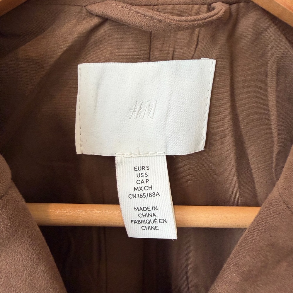 H&M Brown Women's Jacket Small - Picture 3 of 8